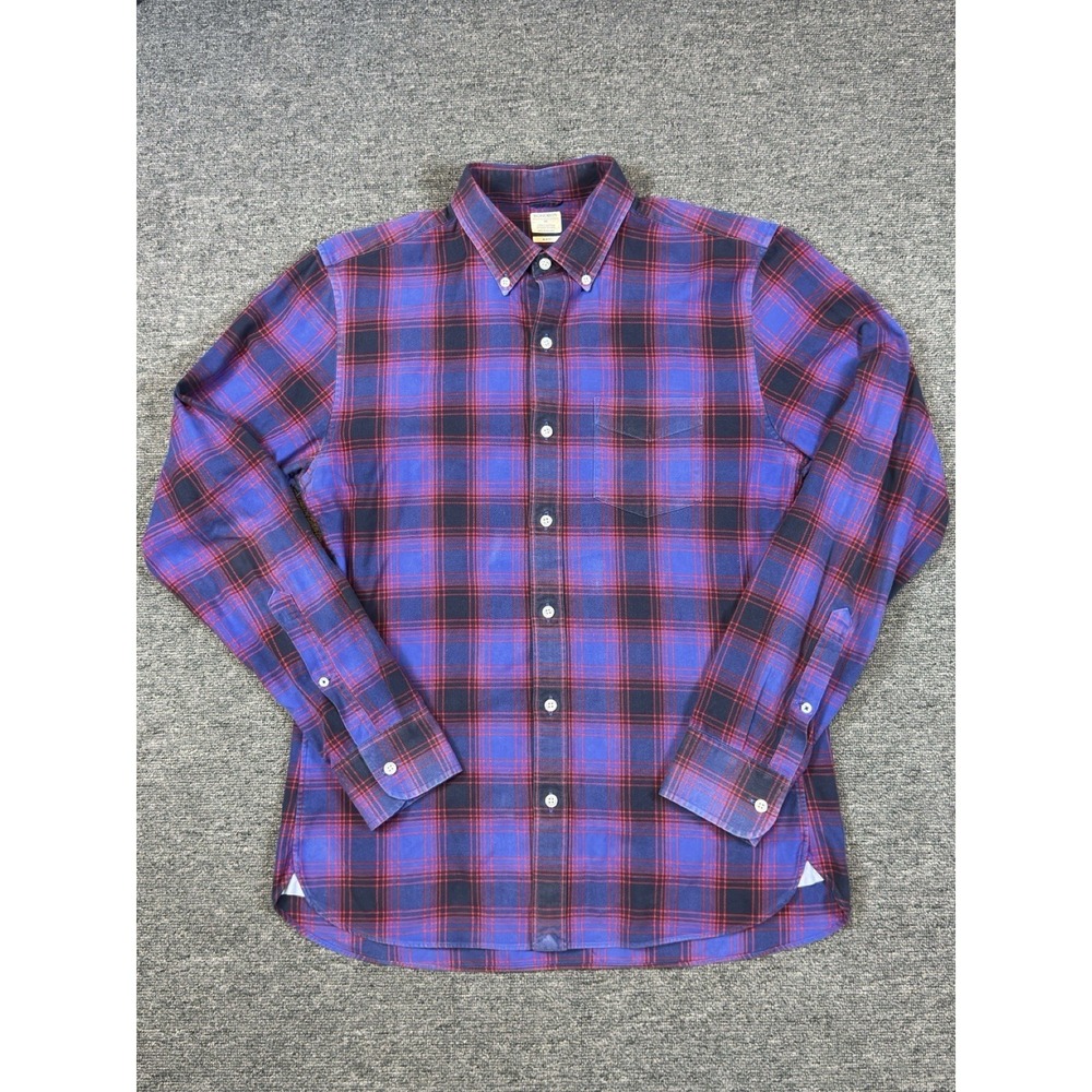 Bonobos Slim Fit Washed Oxford Button Down Long Sleeve Shirt Men's Size Medium